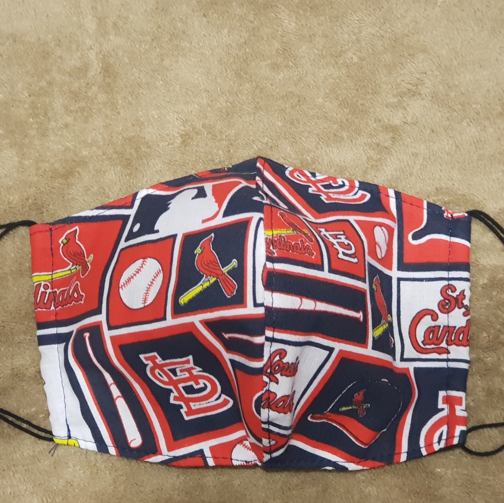 St. Louis Cardinals homemade mask.
